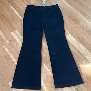 NWT Steve Madden Black Velvet Dress Pants, Sz. XL.